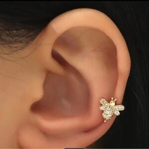Bee Ear Cuff, Adjustable